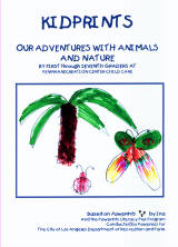 Front cover by Sophie Patterson, age 7, Pawprints Literacy+ program
