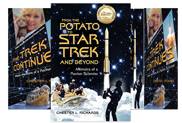 Treks Beyond the Great Potato book series by Chester L. Richards